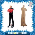 Jean-Luc Picard (Star Trek: The Original Series) Official Lifesize + Mini Cardboard Cutout / Standee - Image 2