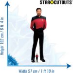 William T. Riker (Star Trek: The Original Series) Official Lifesize + Mini Cardboard Cutout / Standee - Image 3