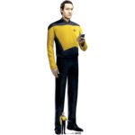 Data (Star Trek: The Next Generation) Official Lifesize + Mini Cardboard Cutout / Standee