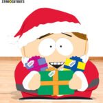 Eric Cartman 'Santa Costume' (South Park) Official Large + Mini Cardboard Cutout / Standee - Image 4