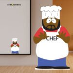 Chef (South Park) Official Lifesize + Mini Cardboard Cutout / Standee - Image 4