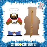 Chef (South Park) Official Lifesize + Mini Cardboard Cutout / Standee - Image 2