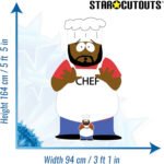 Chef (South Park) Official Lifesize + Mini Cardboard Cutout / Standee - Image 3