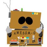 Eric Cartman 'Awesom-O' (South Park) Official Large + Mini Cardboard Cutout / Standee