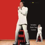 Elvis Presley 'White Suit' 1968 Comeback Special (American Singer) Official Lifesize + Mini Cardboard Cutout / Standee - Image 4