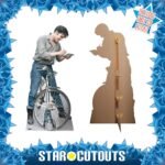 Elvis Presley 'Signing Autograph On Bike' (American Singer) Official Lifesize + Mini Cardboard Cutout / Standee - Image 2