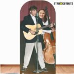 Elvis Presley 'Double Bass Band' (American Singer) Official Lifesize Stand-In Cardboard Cutout / Standee - Image 4