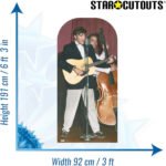Elvis Presley 'Double Bass Band' (American Singer) Official Lifesize Stand-In Cardboard Cutout / Standee - Image 3