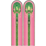 Two Pink & Green Pillars (Wicked) Official Double Backdrop Cardboard Cutouts / Standees