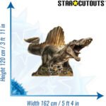 Spinosaurus Dinosaur (Jurassic World: Rebirth) Official Large + Mini Cardboard Cutout / Standee - Image 3
