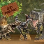 Dilophosaurus Dinosaur (Jurassic World: Rebirth) Official Child Size Stand-In Cardboard Cutout / Standee - Image 6