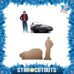 Michael Knight & KITT (Knight Rider) Official Two Shelf Top Mini Cardboard Cutouts / Standees - Image 2
