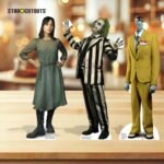Beetlejuice, Bob Shrinker & Astrid Deetz (Beetlejuice Beetlejuice) Official Three Shelf Top Mini Cardboard Cutouts / Standees - Image 4