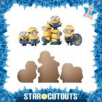 Minions Official Three Shelf Top Mini Cardboard Cutouts / Standees - Image 2