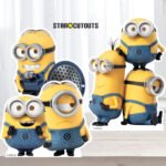 Minions Official Three Shelf Top Mini Cardboard Cutouts / Standees - Image 4