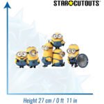 Minions Official Three Shelf Top Mini Cardboard Cutouts / Standees - Image 3