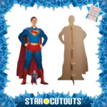Superman 'Hero Pose' David Corenswet (Superman 2025) Official Lifesize + Mini Cardboard Cutout / Standee - Image 2