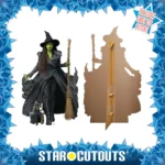Elphaba Thropp (Wicked: For Good) Official Lifesize + Mini Cardboard Cutout / Standee - Image 2