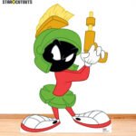 Marvin The Martian 'Gun Pose' (Looney Tunes) Official Large + Mini Cardboard Cutout / Standee - Image 5