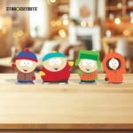 Cartman, Stan, Kyle & Kenny (South Park) Official Four Shelf Top Mini Cardboard Cutouts / Standees - Image 4