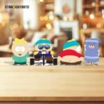 Cartman, Butters & Towelie (South Park) Official Four Shelf Top Mini Cardboard Cutouts / Standees - Image 4
