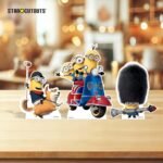 Minions 'British Invasion' Official Three Shelf Top Mini Cardboard Cutouts / Standees - Image 4