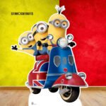 Minions On Scooter Official Large + Mini Cardboard Cutout / Standee - Image 4