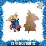 Minions On Scooter Official Large + Mini Cardboard Cutout / Standee - Image 2