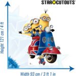 Minions On Scooter Official Large + Mini Cardboard Cutout / Standee - Image 3
