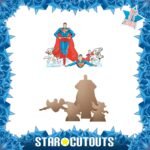 Superman & Krypto The Superdog 'Cartoon Style' Official Four Shelf Top Mini Cardboard Cutouts / Standees - Image 2
