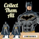 Batman 'Caped Crusader' (DC Comics) Official Two Shelf Top Mini Cardboard Cutouts / Standees - Image 5