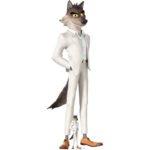 Mr. Wolf (The Bad Guys 2) Official Lifesize + Mini Cardboard Cutout / Standee