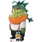 Mr. Piranha (The Bad Guys 2) Official Lifesize + Mini Cardboard Cutout / Standee