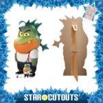 Mr. Piranha (The Bad Guys 2) Official Lifesize + Mini Cardboard Cutout / Standee - Image 2