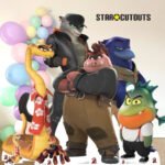 Mr. Piranha (The Bad Guys 2) Official Lifesize + Mini Cardboard Cutout / Standee - Image 5