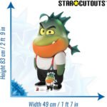 Mr. Piranha (The Bad Guys 2) Official Lifesize + Mini Cardboard Cutout / Standee - Image 3