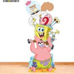 SpongeBob & Friends 'Group Stack' (SpongeBob SquarePants) Official Lifesize + Mini Cardboard Cutout / Standee - Image 5