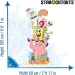 SpongeBob & Friends 'Group Stack' (SpongeBob SquarePants) Official Lifesize + Mini Cardboard Cutout / Standee - Image 3
