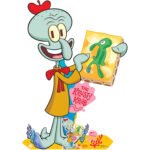 Squidward (SpongeBob SquarePants) Official Lifesize + Mini Cardboard Cutout / Standee