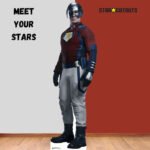 Peacemaker 'John Cena' (Peacemaker) Official Lifesize + Mini Cardboard Cutout / Standee - Image 4