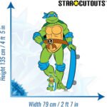 Leonardo (Teenage Mutant Ninja Turtles) Official Lifesize + Mini Cardboard Cutout / Standee - Image 3