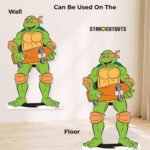 Michelangelo (Teenage Mutant Ninja Turtles) Official Lifesize + Mini Cardboard Cutout / Standee - Image 4