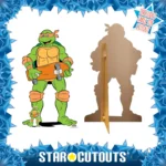 Michelangelo (Teenage Mutant Ninja Turtles) Official Lifesize + Mini Cardboard Cutout / Standee - Image 2