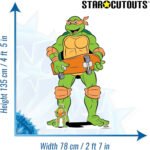 Michelangelo (Teenage Mutant Ninja Turtles) Official Lifesize + Mini Cardboard Cutout / Standee - Image 3