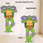 Donatello (Teenage Mutant Ninja Turtles) Official Lifesize + Mini Cardboard Cutout / Standee - Image 4
