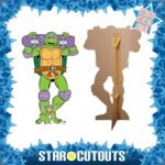 Donatello (Teenage Mutant Ninja Turtles) Official Lifesize + Mini Cardboard Cutout / Standee - Image 2