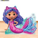 Mermaid Gabby (Gabby's Dollhouse) Official Large + Mini Cardboard Cutout / Standee - Image 4