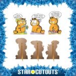 Garfield '80s I Hate Mondays' (Garfield) Official Mini Multi Pack Bundle Cardboard Cutouts / Standees - Image 2