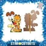 Garfield & Odie (Garfield) Official Lifesize + Mini Cardboard Cutout / Standee - Image 2