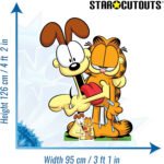 Garfield & Odie (Garfield) Official Lifesize + Mini Cardboard Cutout / Standee - Image 3